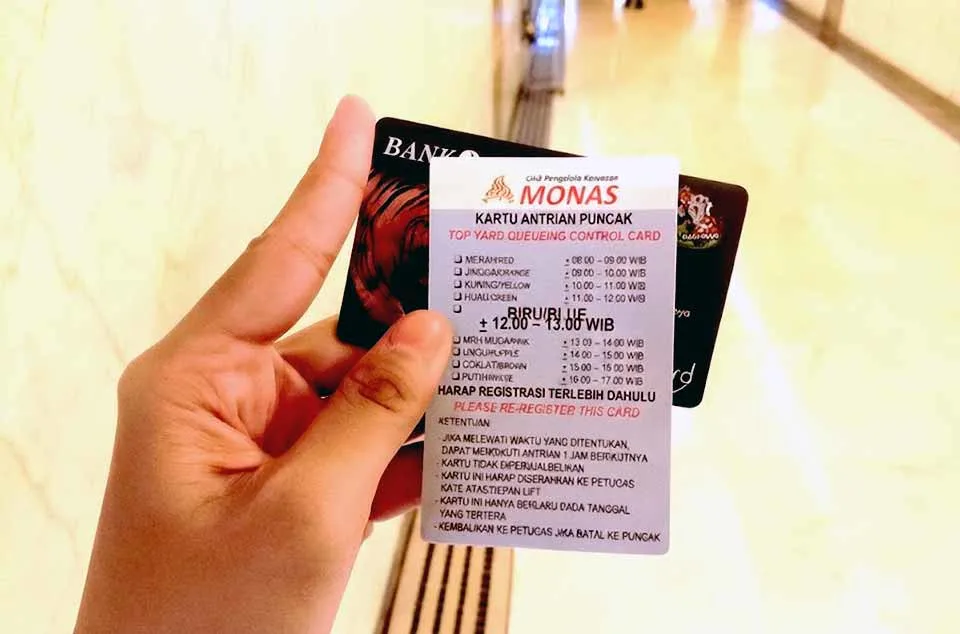 operasional museum Monas dan kawasan luar