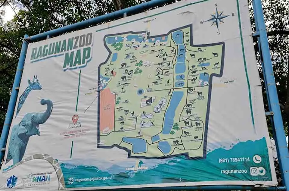 rute eksplorasi Ragunan agar tidak lelah