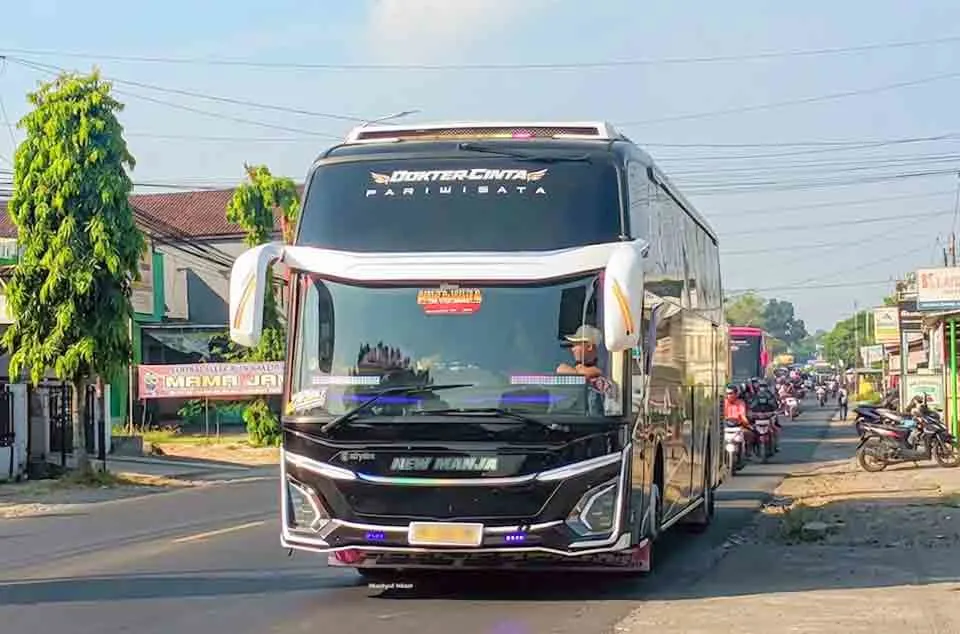 sistem suspensi udara bus pariwisata untuk kenyamanan